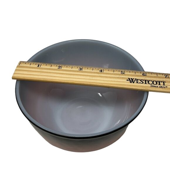 Anchor Hocking Fire King 60's Brownstone Nesting Mixing Bowls with 2 FLAWS - Picture 4 of 12